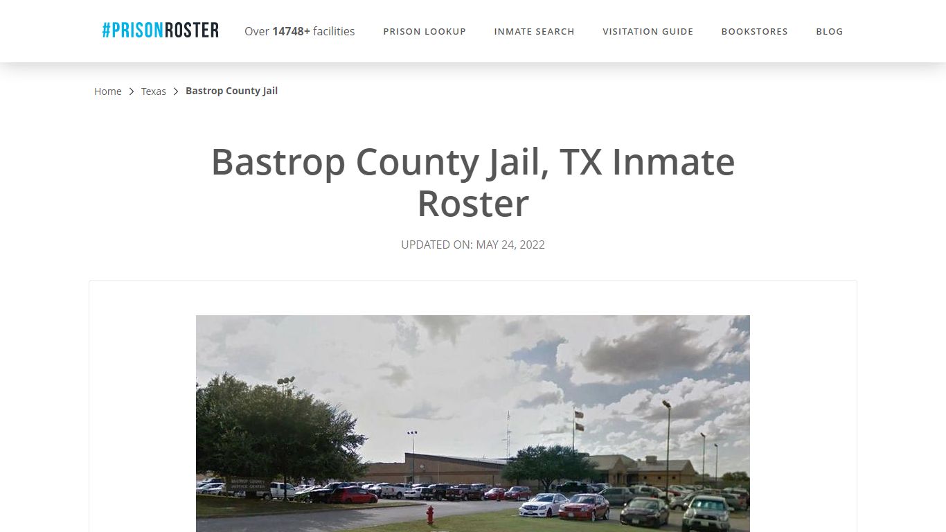 Bastrop County Jail, TX Inmate Roster - Inmate Locator