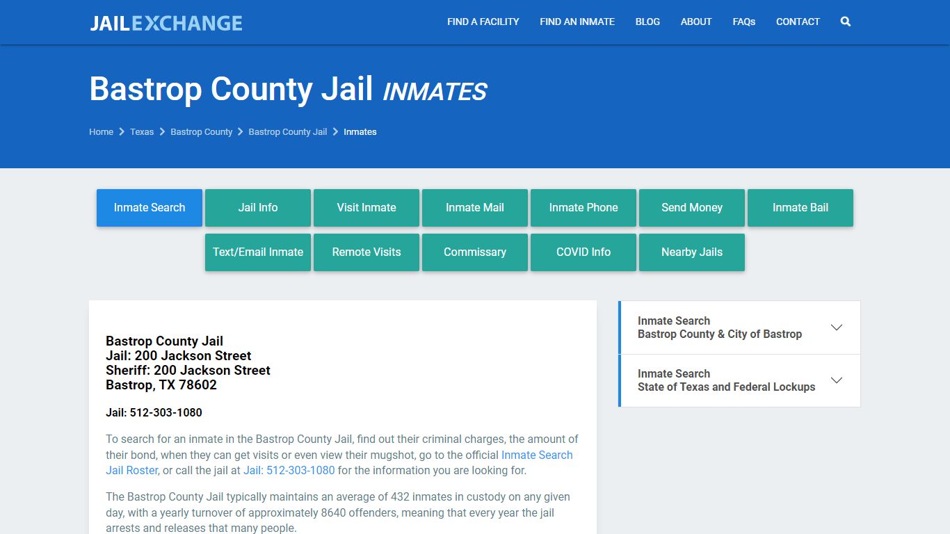 Bastrop County Jail Inmates | Arrests | Mugshots | TX